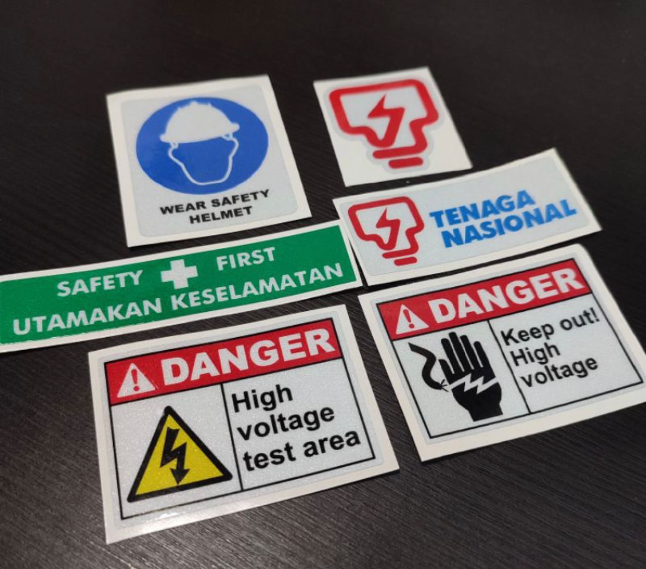 NA TNB logo Sticker Helmet Safety reflective Printing