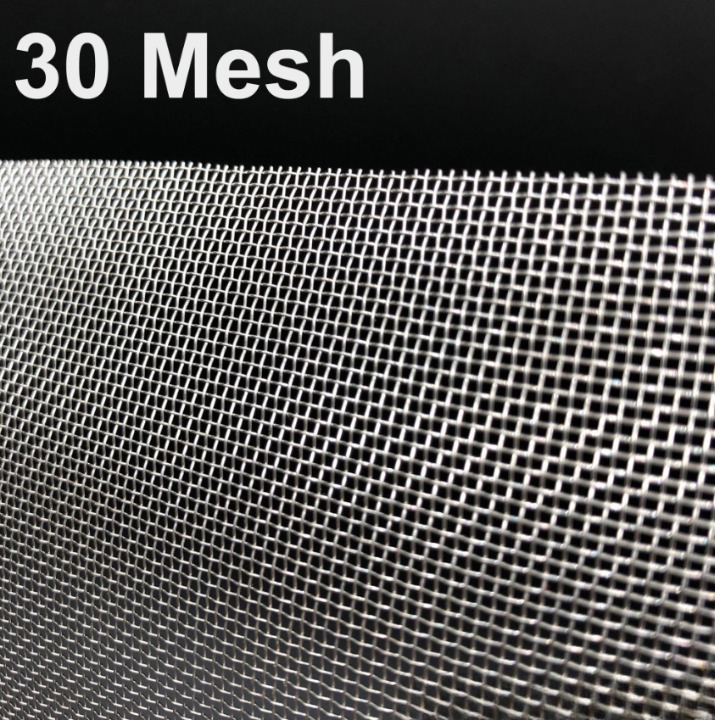 STAINLESS STEEL WIRE MESH SS 304 INSECT NETTING 30 MESH