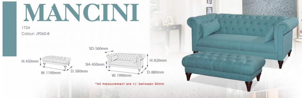 ITA OFFICE SOFA SET - MANCINI 1724