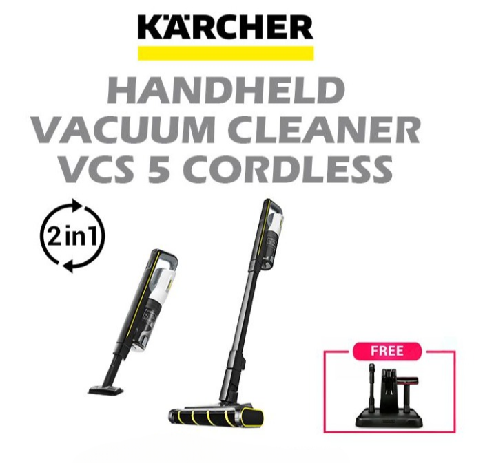 KARCHER HANDHELD VACUUM CLEANER VCS5 CORDLESS