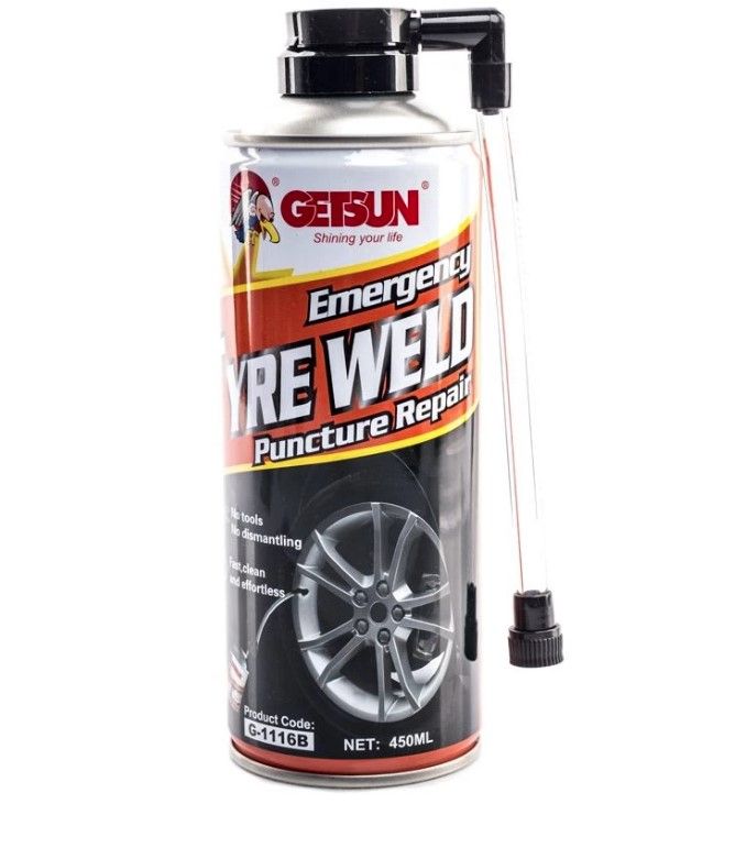 GETSUN EMERGENCY TYRE WELD PUNCTURE REPAIR (450ML)