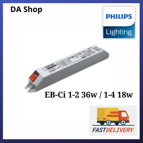 Philips *Philips EB-Ci 1-2 36W / 1-4 18W Electronic Ballast