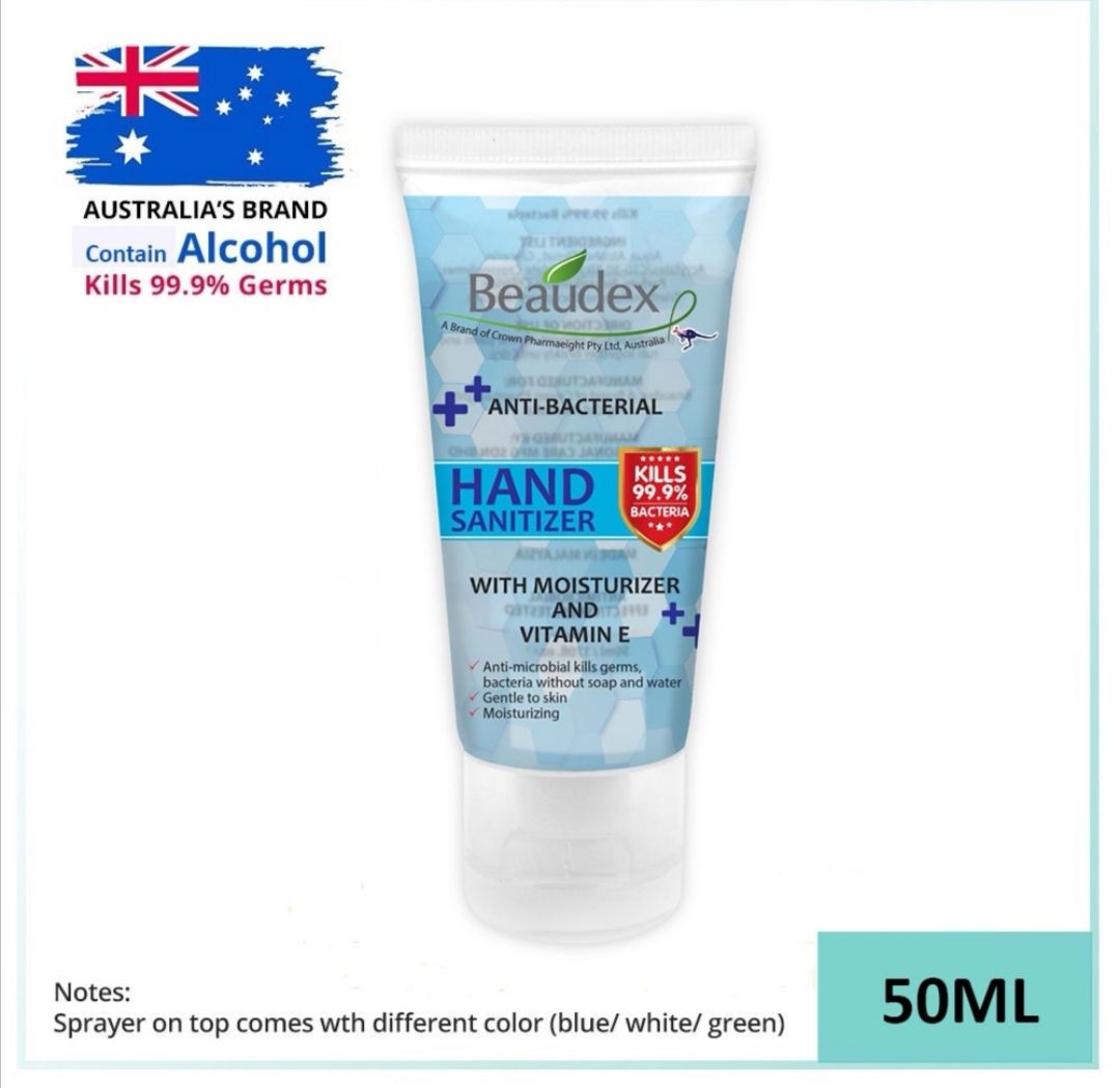 Beaudex Instant Antibacterial Hand Sanitizer (KKM APPROVED) 75%