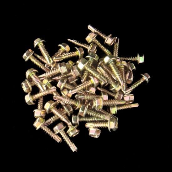 ATKC Self Drilling Screw DS520HO(ZY) #10 x 20.0mm Zinc Yellow (50PCS/PKT)