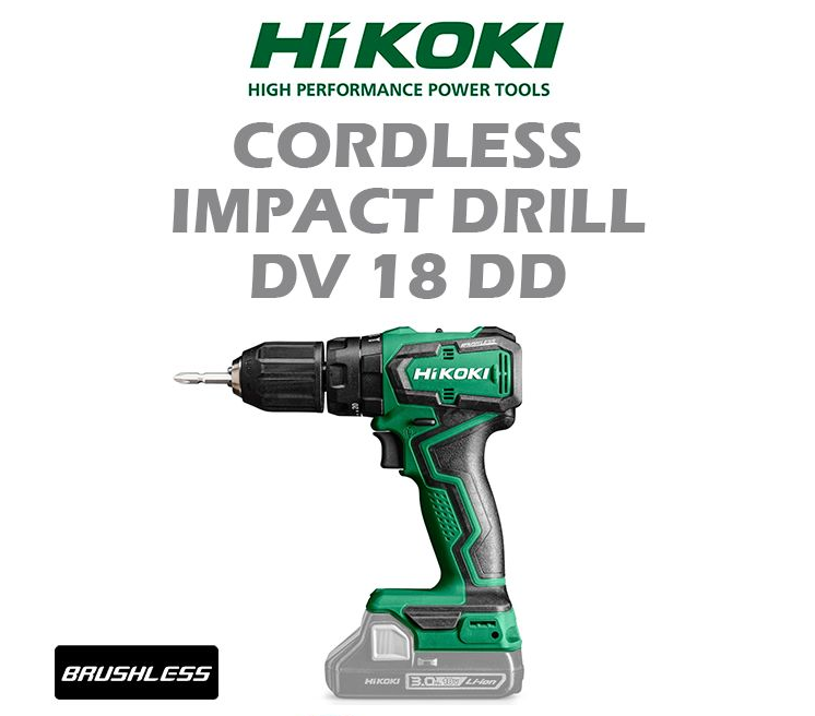 HIKOKI CORDLESS IMPACT DRILL DV18DD