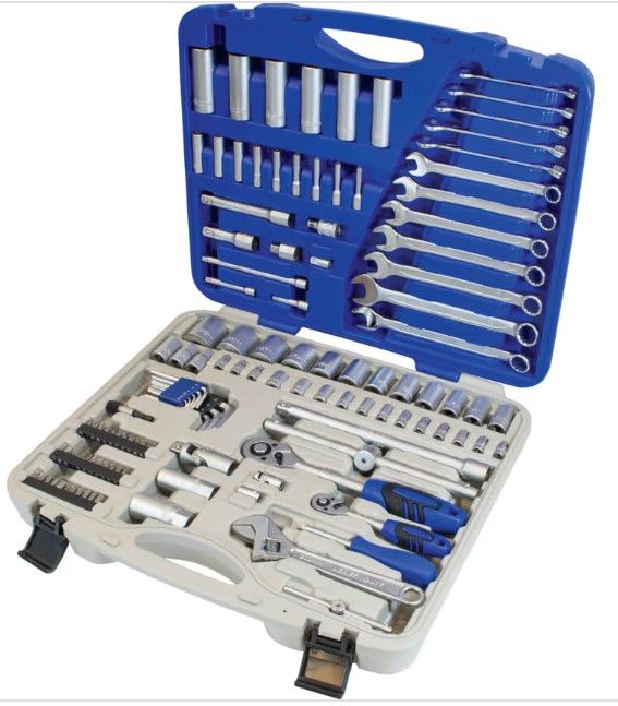 Senator 1/4 - 1/2in. Drive, Socket and Spanner Set, Metric,