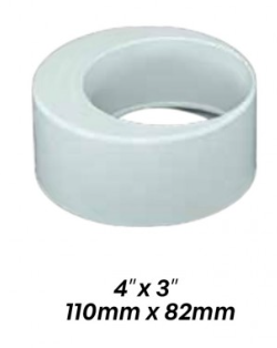 ATKC UPVC Fittings Bush Reducer 4" x 3" (110MMx82MM)
