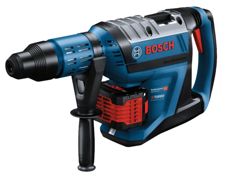 BOSCH CORDLESS ROTARY HAMMER BITURBO WITH SDS MAX GBH 18V-45 C (SET) (0611913080)