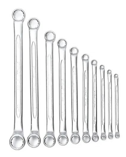 Stanley WR SET BOX END 75DEG 10PC MET