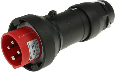 NIL *Eaton CEAG Crouse-Hinds ATEX Power Connector Plug, Red, 16A - GHG5117406R0001