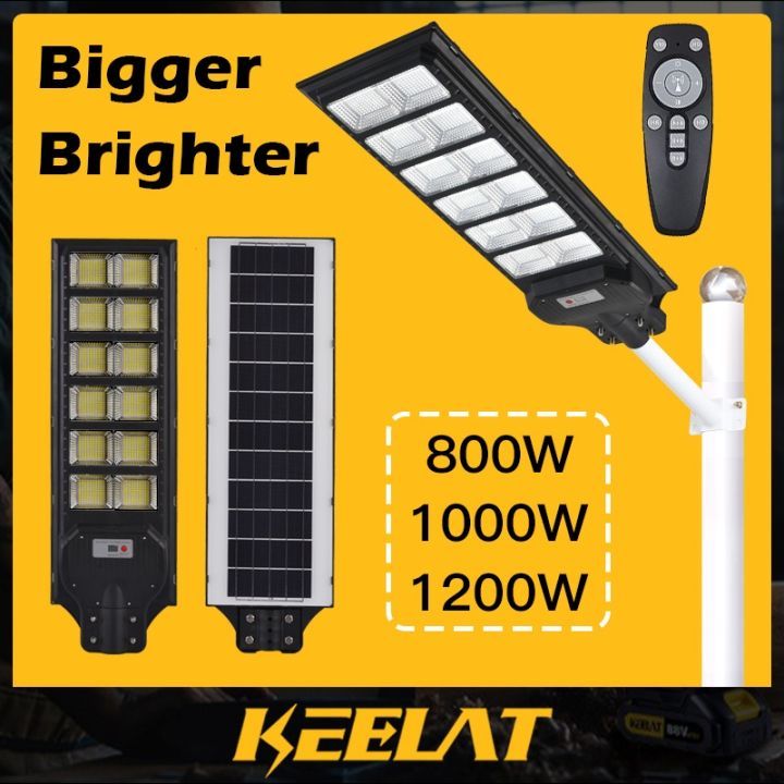 KEELAT SOLAR LIGHT 1200W SOLAR FLOODLIGHT LAMP