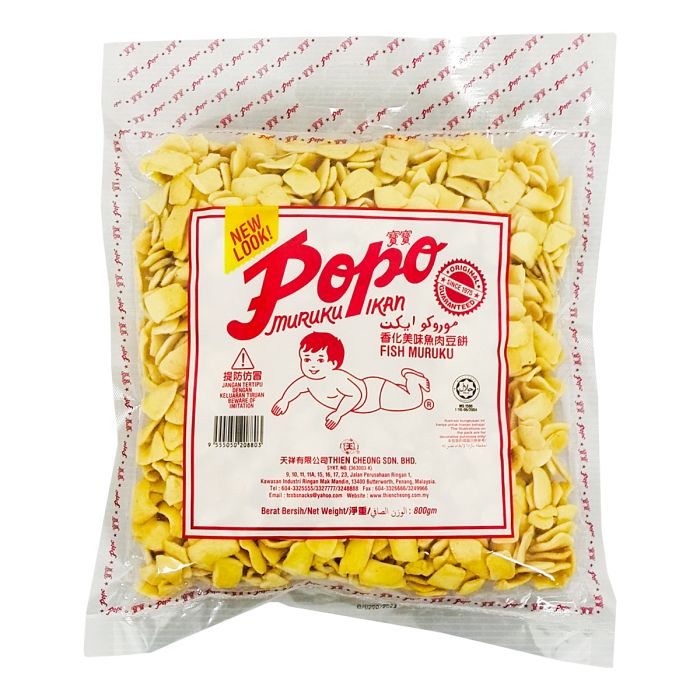 Chips Muruku Popo Original 800gram