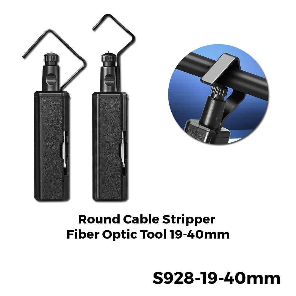 ROUND CABLE JACKET SLITTER LONGITUDINAL TRANSVERSE DUAL USE STRIPPER ( 19-40MM )