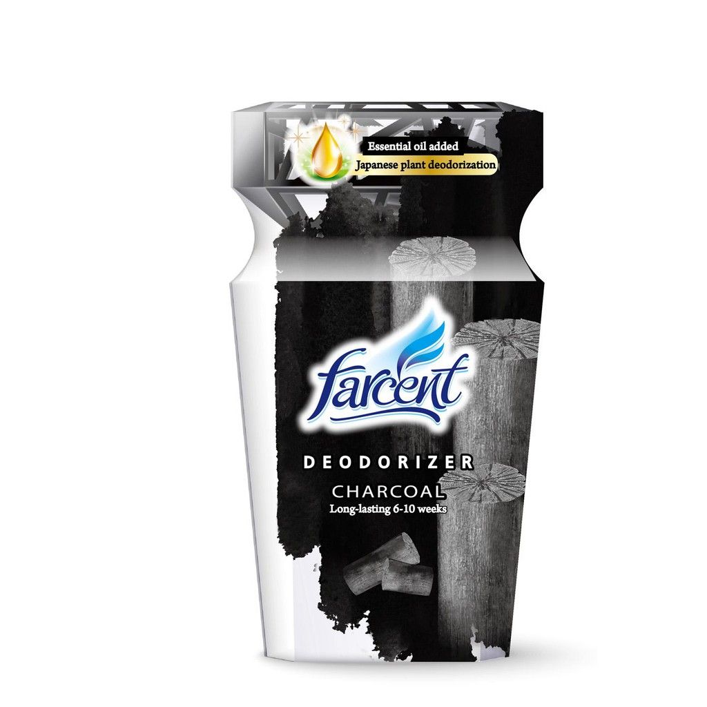 FARCENT Charcoal Deodorizer Shoe Cupboard 2X60G