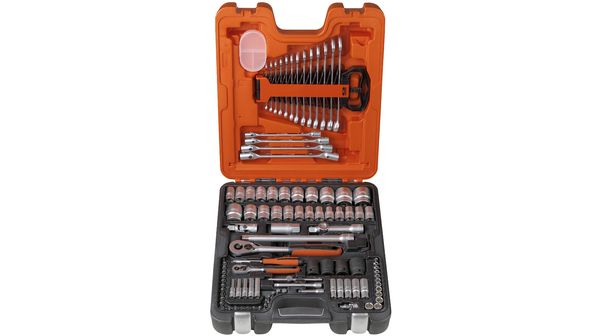 Bahco S-106 106 Piece , 1/2 in, 1/4 in Socket Set