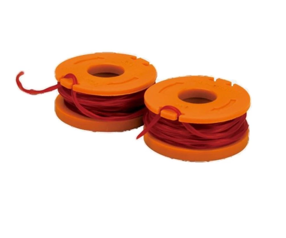 WORX WA0004 REPLACEMENT 10-FOOT GRASS TRIMMER/EDGER SPOOL LINE (2 UNITS)
