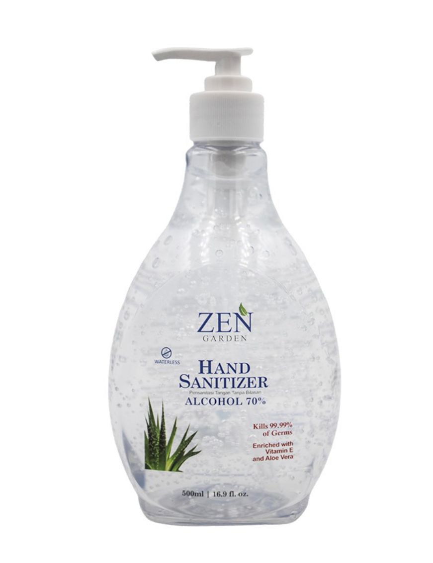 Z Hand Sanitiser 500ml (with Aloe Vera & 70% Alcohol)