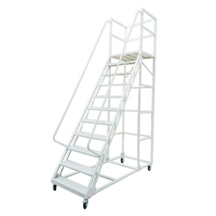 - Mobile Steel Ladder Platform 6 Ft