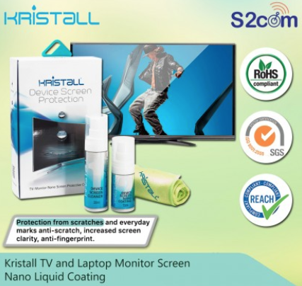 Kristall TV And Laptop Monitor Screen Nano Liquid Coating