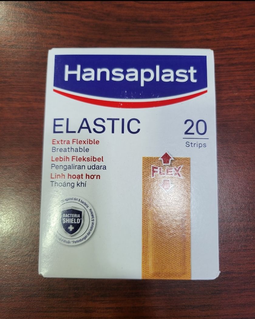 Hansaplast Elastic Plaster 20pcs Per Box