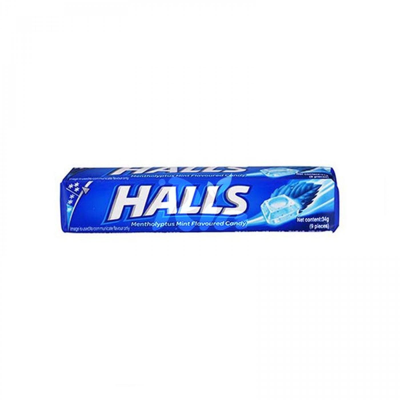 CANDY HALLS STICK CANDY-MENTHO LYPTUS 34G