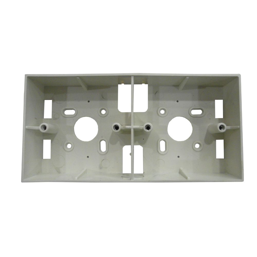 DOUBLE BASE NUT BOX (WHITE)-BOX-021