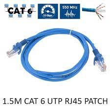 QS CAT6 UTP NETWORK LAN 1.5 meter