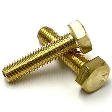BRASS BOLT NUT M16 X 75MM