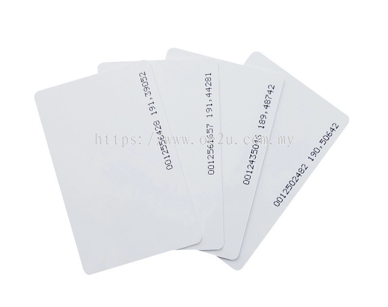 ITS OFFICE TIME TERA FINGERPRINT & FACE SCAN TIME ATTENDANCE ACCESSORIES-FOR TIME ATTANDANCE DEVICE-0.9MM RFID PROXIMITY ID CARD (ORIGINAL)-PC0.9MM /PACK OF 5CARDS
