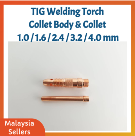 RIGHTWELL TIG WELDING TORCH COLLET BODY AND COLLET