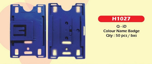 OKADA PVC ID HOLDER /ID Holder /PVC Name Badge /PVC ID Holder