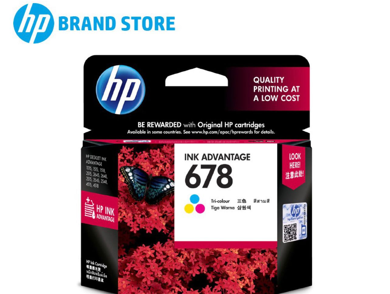 HP678 ink cartridge Original