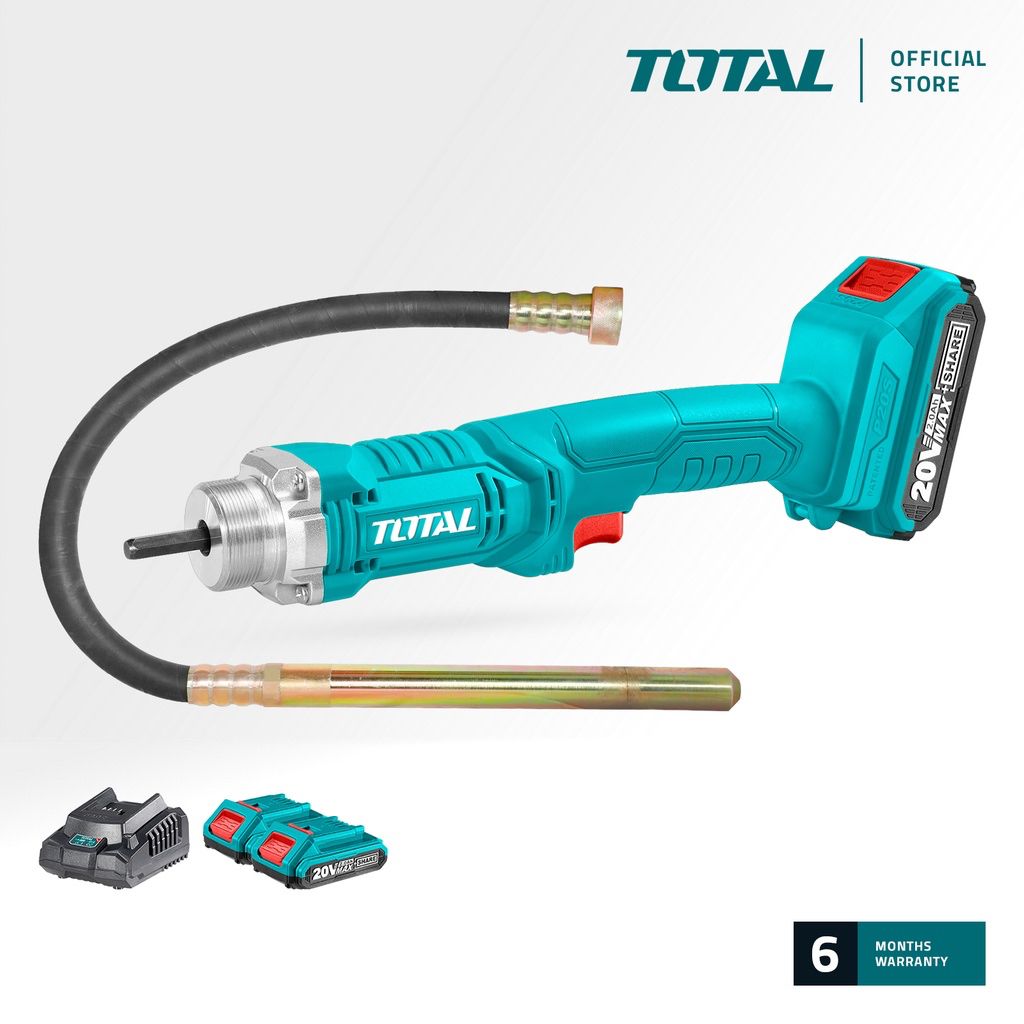 TOTAL TCVLI2023013 LI-ION CONCRETE VIBRATOR