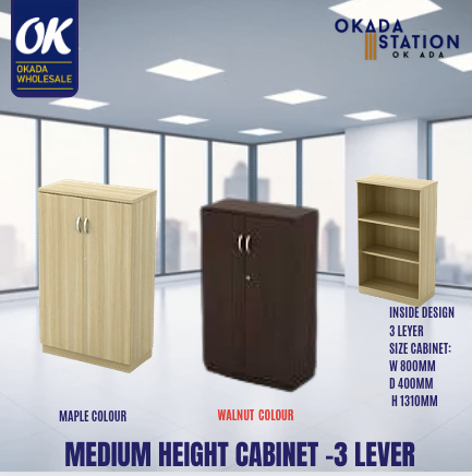 VS MEDIUM HEIGHT CABINET WITH SWINGING DOOR / Q-YD13 / MEDIUM CABINET / CABINET / Q-YD 13