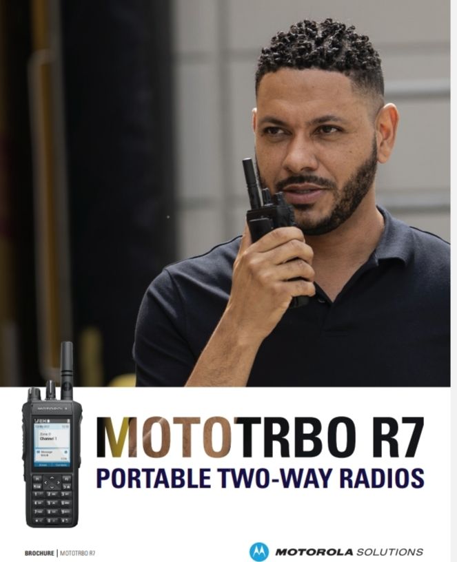 MOTOROLA WALKIE TALKIE LATEST - XiR R7(MOTOTRBO R2) PORTABLE 2 WAYS RADIOS