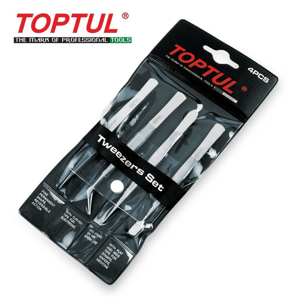 TOPTUL TWEEZERS - JJAV SERIES