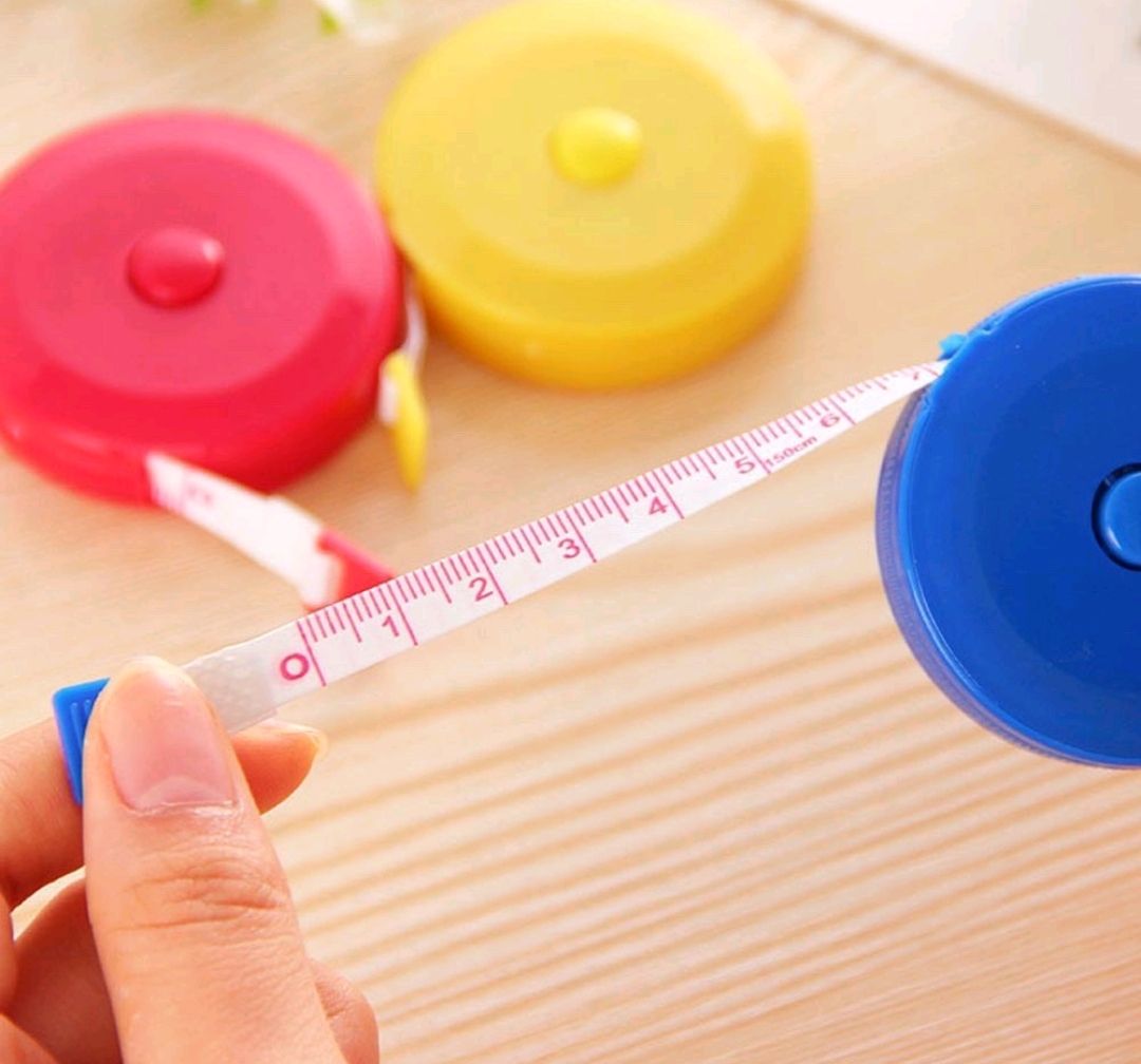 NA Measurement Tape Retractable |Portable Mini Small Cute | Sewing Cloth | Body Size Measure |