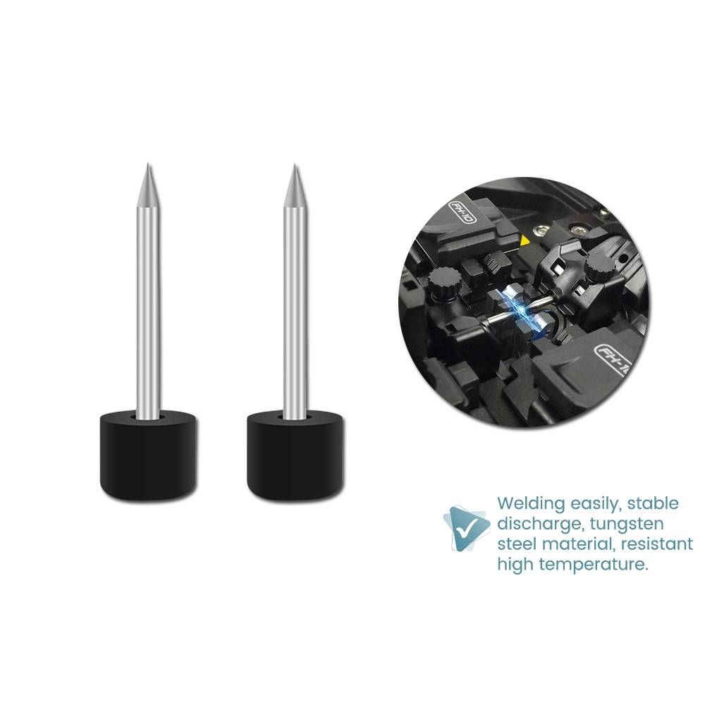 FUSION SPLICER ELECTRODES ROD FOR SPLICER MACHINE 1 PAIR APPLY TO A-81S/80S + FS-60E/F + FS-60A/C