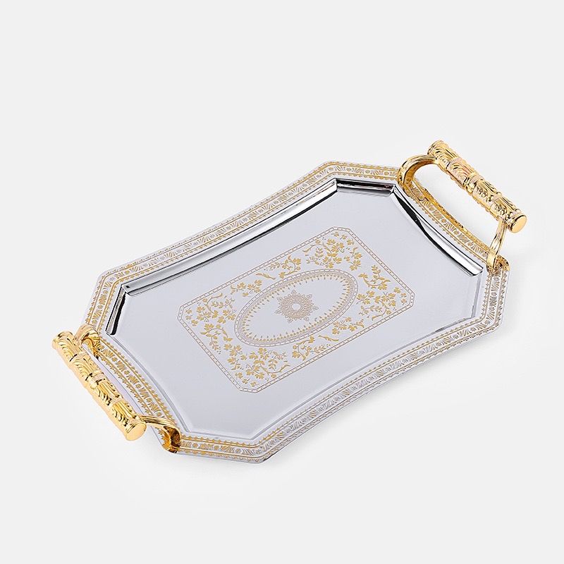 QP Dulang Hadiah Gold Silver L(43.5*30cm)