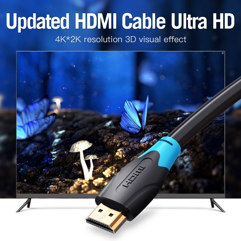 VENTION HDMI Cable 4K HDMI 2.0 High Speed (1Meter)