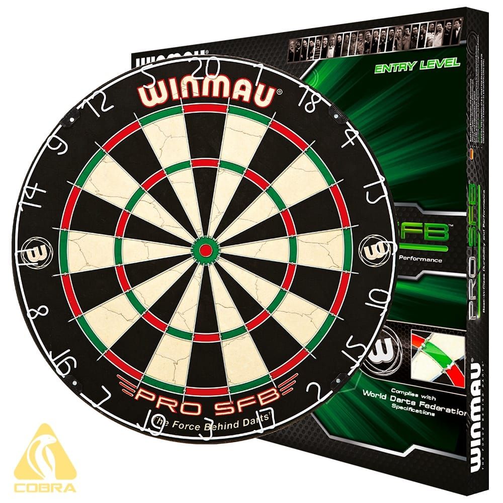 WINMAU *WINMAU Pro SFB Dartboard Set