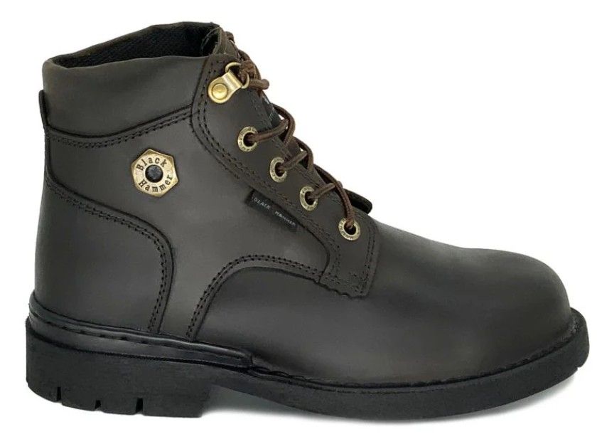 Black Hammer Men's 4000 Series Safety Shoes | SIRIM & DOSH Approved