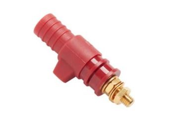 Fluke PJKPL 73095-2 73095-2,binding Post W/4mm Safety Jack And Wire Connection, Red