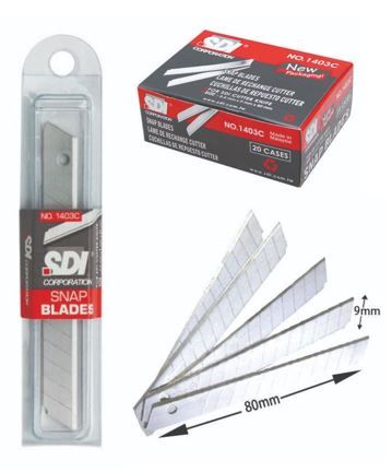 QP [BTB] SDI Snap Blade 1403C 9mmx80mm (5's)