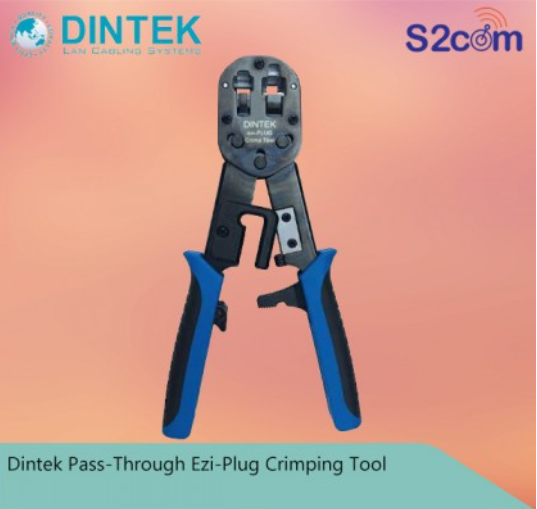 Dintek Pass-Through Ezi-Plug Crimping Tool (6102-01021)