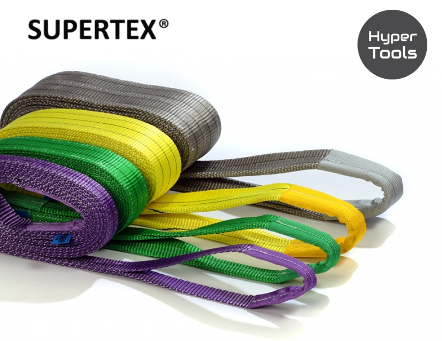 *SUPERTEX POLYESTER WEBBING SLING (3 Ton x 2 Meter)
