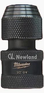 MILWAUKEE QUICK CHANGE IMPACT ADAPTER 1/2'' SQ TO 1/4'' HEX (48-03-4410)