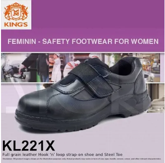 KING'S PROGUARD KING'S LADIES SAFETY SHOES (KL 221 X)- SIRIM APPROVAL
