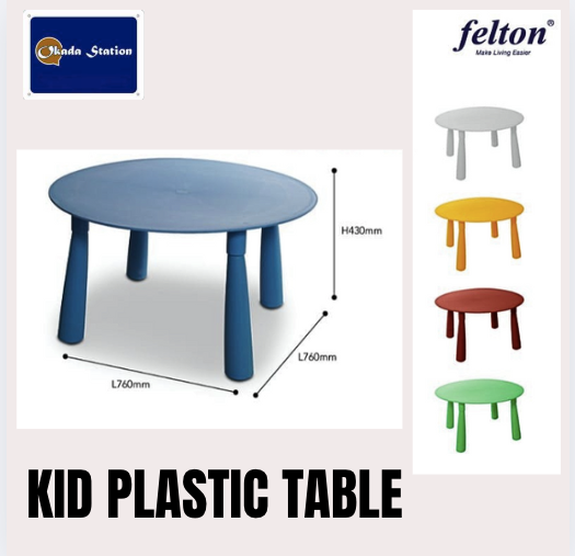 FELTON PLASTIC KID TABLE / KID STUDY TABLE