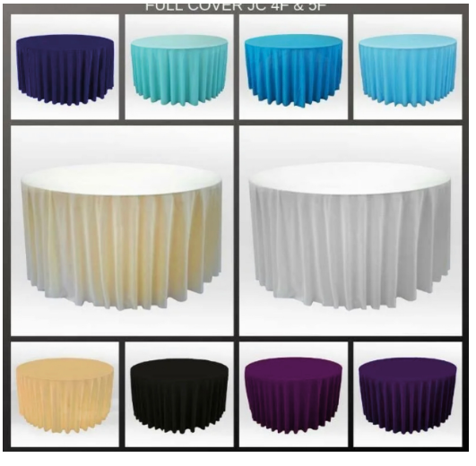 OK TABLE CLOTH COVER for 1500mm size / Kain Alas Meja / TABLE COVER